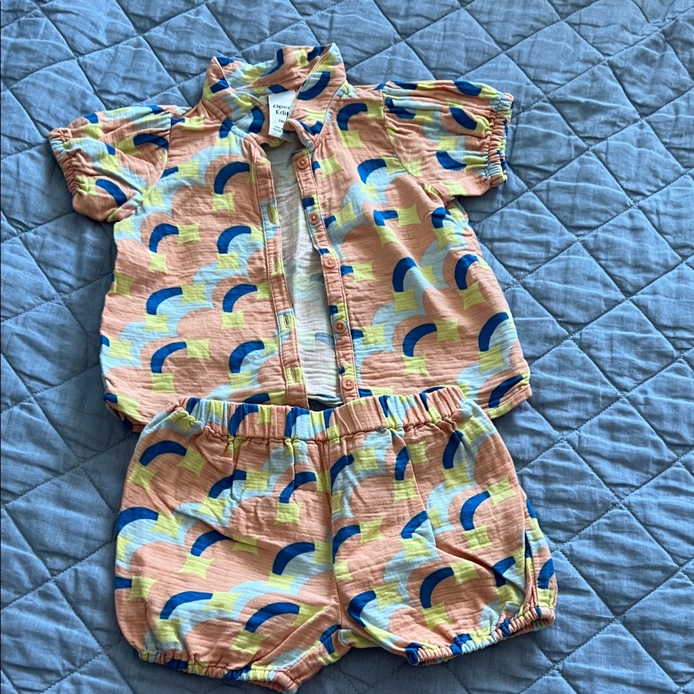Colorful Kids Rainbow Outfit